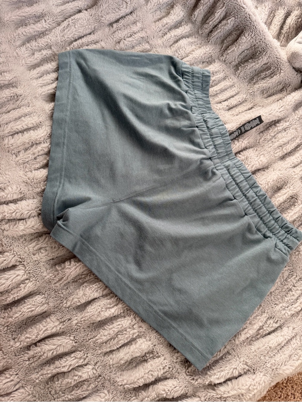 Vuori Teal Green Elastic-Waist Shorts - Picture 6 of 9